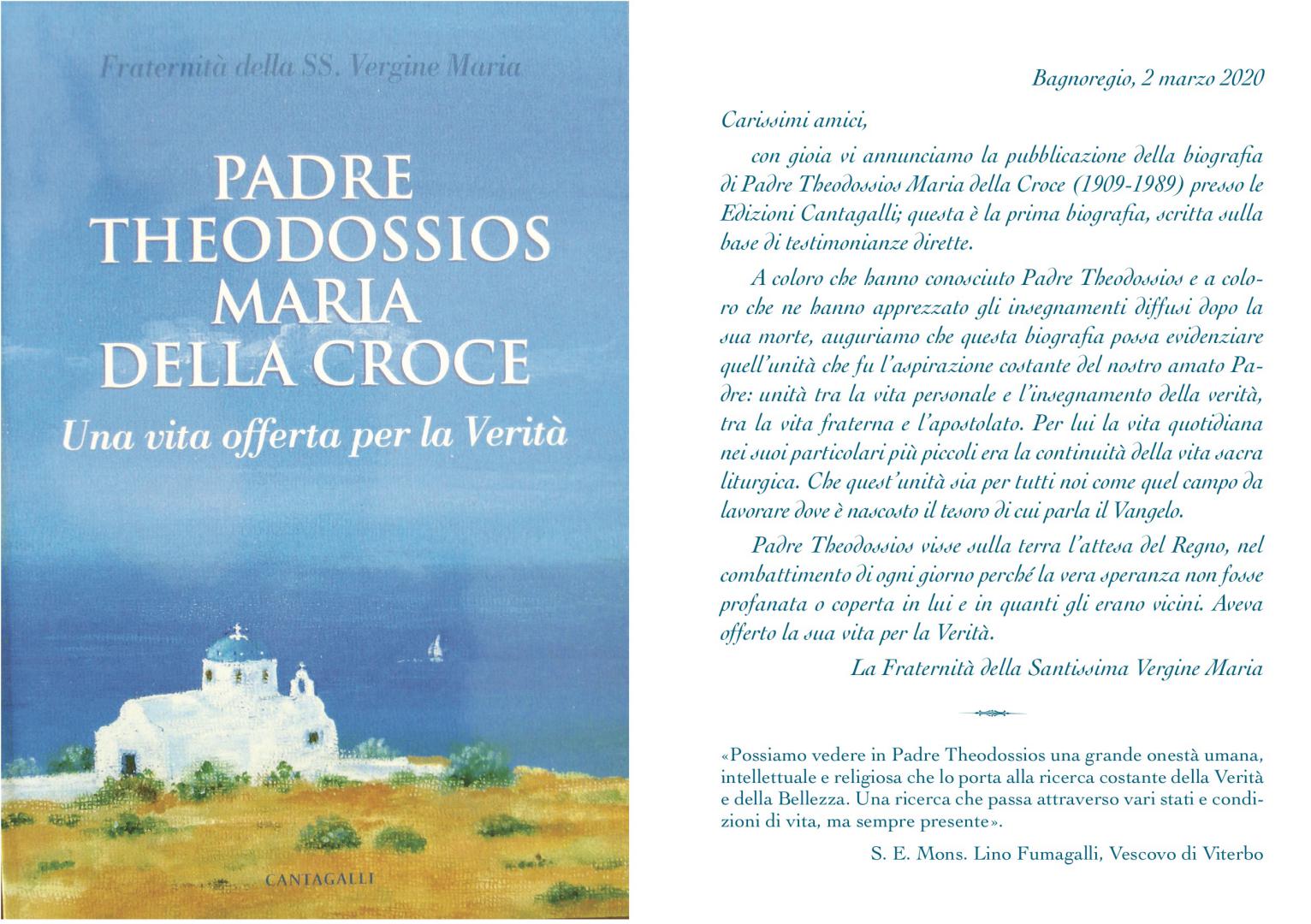 Padre Theodossios - Una vita offerta